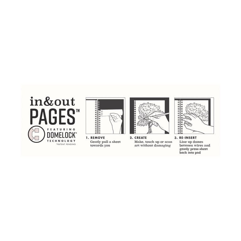 Grumbacher Mixed Media Pad 9 x 12 Inch, 60 Sheets photo 5