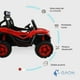 thumbnail image 4 of Buggy Eléctrico Montable para Niños Baby Gaon Color Rojo Con Control Remoto Luces Estereo Pedales Funcionales para 2 Niños, 4 of 5