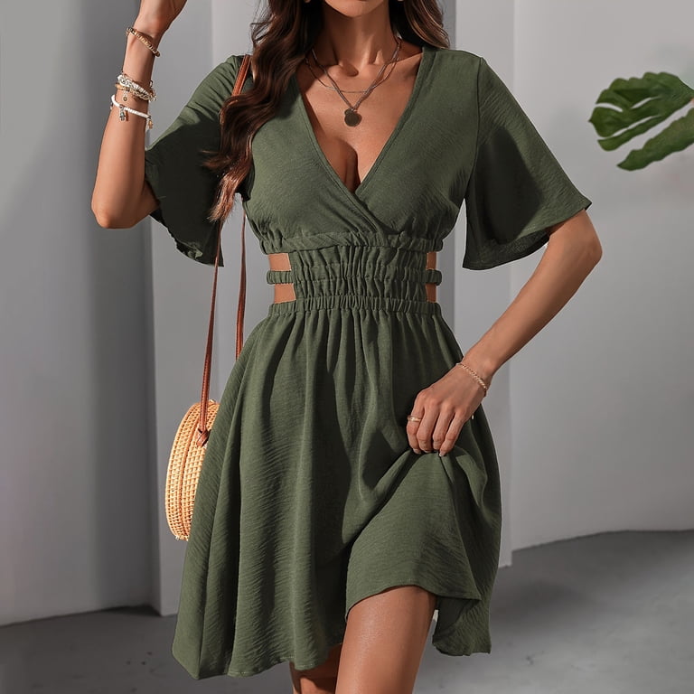 casual boho beach wedding dress Flowy with Side Slit CONSTRUCTION Every Erica gown Tutu Joli Fluffy Layered Width:Long Sleeves 50orunder