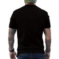 thumbnail image 2 of Camiseta informal de cuello redondo para hombre con estampado 3D de oso de dinero, 100 % algodón, ligeramente elástica, corte regular, manga corta. Para adultos, hombres, mujeres, adolescentes y jóven, 2 of 7