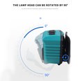 thumbnail image 3 of Soidarity Faro para trotar, alto brillo, IPX6, resistente al agua, para viajar, 6 modos, linterna ajustable, para mochilero Estufas de camping Soidarity OD029592-01, 3 of 6