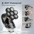 thumbnail image 5 of in 1 Electric Shaver 7D for Bald Men, Rechargeable Rotary Razor, LED Display, Black, 5 of 5