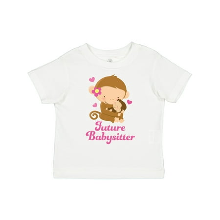 

Inktastic Future Babysitter Monkey Gift Toddler Boy or Toddler Girl T-Shirt
