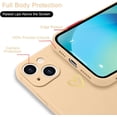 thumbnail image 4 of for iPhone 13 Case Cute Slim Shockproof Phone Case with Wireless Charging Support and Protection, Khaki, 4 of 14