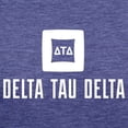 thumbnail image 3 of CafePress - Delta Tau Delta White Stacked Signature T Shirt - Womens Tri-blend T-Shirt, 3 of 4