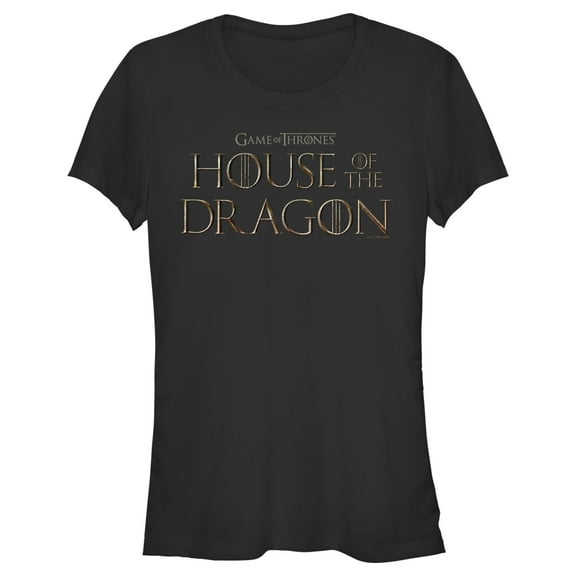 Women's Game of Thrones: House of the Dragon Bronze Series Logo Racerback Tank Top Black Heather X Small