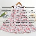 thumbnail image 3 of Hrsba Kids Summer Dress,Summer Girl Children's Sleeveless Cool Flower Print Dress Big Skirt Beach Skirt,Casual Sleeveless Dress for Girls,White ,7 Years, 3 of 3