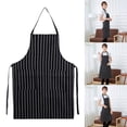 thumbnail image 3 of Delantal de Cocinero Wdftyju a rayas ajustable impermeable, 3 of 9