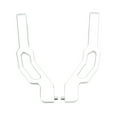 thumbnail image 4 of Sentinel Handguards Mount, Practical Aluminum Rustproof Handguard Mount Kit  For ATV Silver, 4 of 8