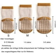 thumbnail image 2 of Bienvenido Calcetines de Bebé Antideslizantes Gruesos - 5 Pares Calcetines Antideslizantes Cálidos de Invierno para Niños Pequeños Calcetines para Gatear para Niñas y Niños, 2 of 6