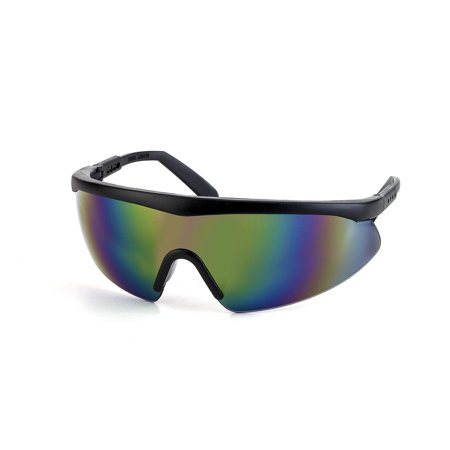 

Mutual Industries Shark Safety Glasses With Black Frame; Mirror 12/Pack 50066