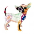 thumbnail image 3 of DOLITY Graffiti Chihuahua Statue Dog Figure Spray Paint Resin Table Decoration Delicate B, 3 of 9