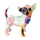 thumbnail image 3 of Estatua de perro chihuahua con grafiti, figura decorativa de resina, artesanías de animales, color para Estilo B, 3 of 9