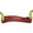 Red, variant on Kun Mini Collapsible Violin Shoulder Rest Mini Red 1/4-1/16 Size