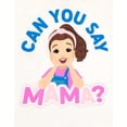 thumbnail image 2 of Camiseta Ms. Rachel Mama Graphic blanca mediana, 2 of 4