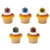 Power Rangers Morphinominal Cupcake Rings - 24 pc