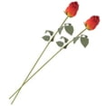 thumbnail image 3 of 2 piezas Rose flores artificiales decoraciones de boda flores románticas para accesorios de fotografía, 3 of 6