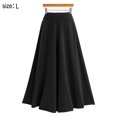 thumbnail image 2 of Women's A-Line Swing Pleated Long Maxi Skater Skirt, 2 of 5