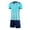 Sky Blue, variant on TrendOFT Soccer Uniforms Kids Adults Short Sleeve Training Breathable Sports Team Wear Soccer Blue 5-6 Years