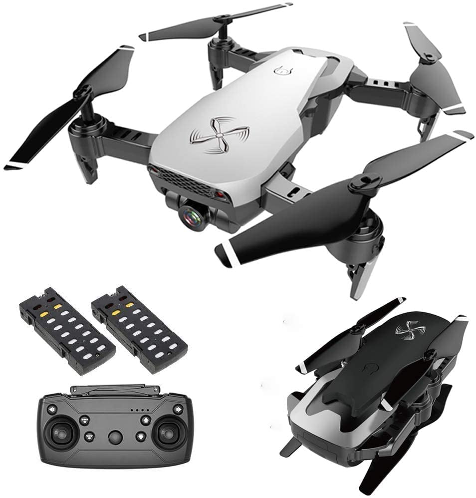 Drone X Pro AIR 4K Ultra HD Dual Camera FPV WiFi Quadcopter Live Video Follow Me Mode Gesture Control 2 Batteries Included White