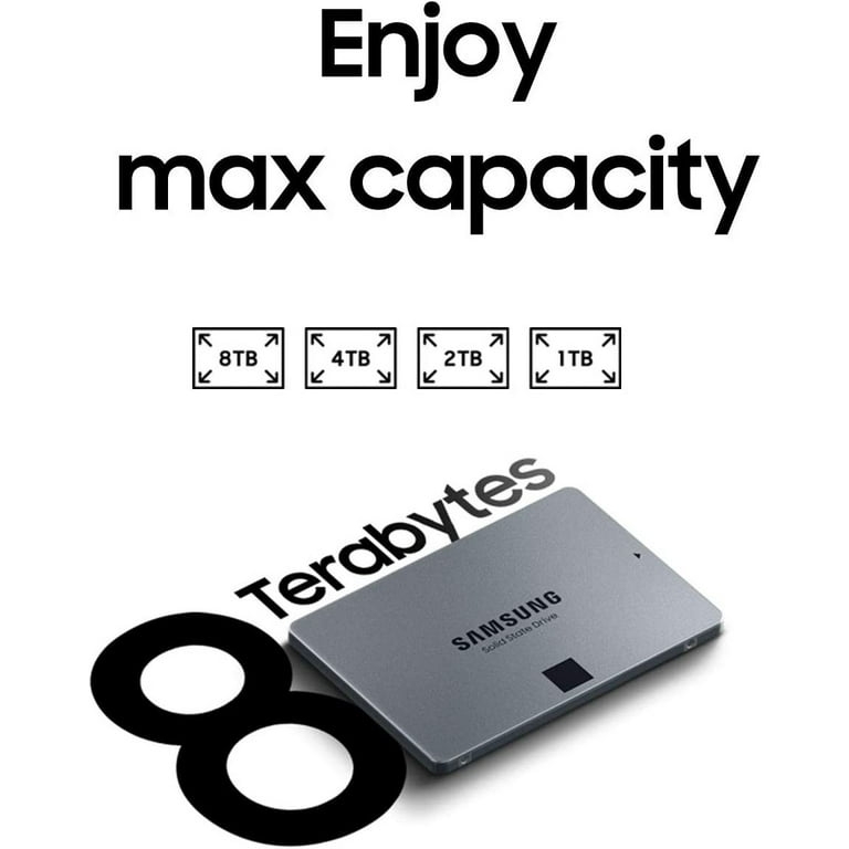 Samsung 870 QVO SATA III 2.5-inch SSD 4TB - Walmart.com