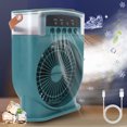 thumbnail image 3 of Ventilador humidificador Ventilador humidificador portátil con rociador de agua de 3 engranajes Ventilador de 3 engranajes para el hogar ANGGREK Otros, 3 of 8