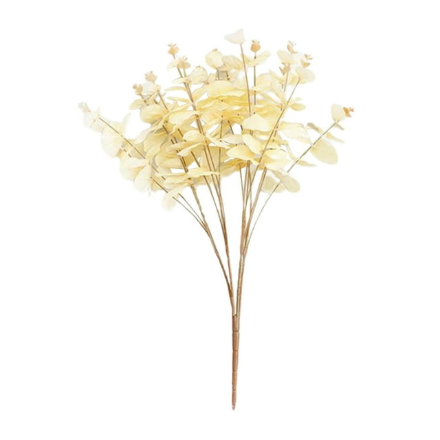 Eucalipto artificial Colco 20 tallos decoración hogar boda champán