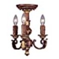 thumbnail image 3 of Three Light Mini Chandelier, 3 of 4