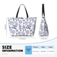 thumbnail image 4 of Fotbe World Travel2 Bolsa de Viaje para Playa - Resistente al Agua, Bolsa Tote de Gran Capacidad y Ligera con 7 Bolsillos para Mujeres y Hombres, 4 of 7