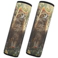 thumbnail image 2 of ALAZA Cats in Floral Car Seat Belt Adjuster Neck Covers Shoulder Cushions Pads S, 2 of 8