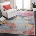 thumbnail image 2 of SAFAVIEH Porcello Kenesa Abstract Area Rug, Blue/Pink, 5'5" x 7'6", 2 of 7