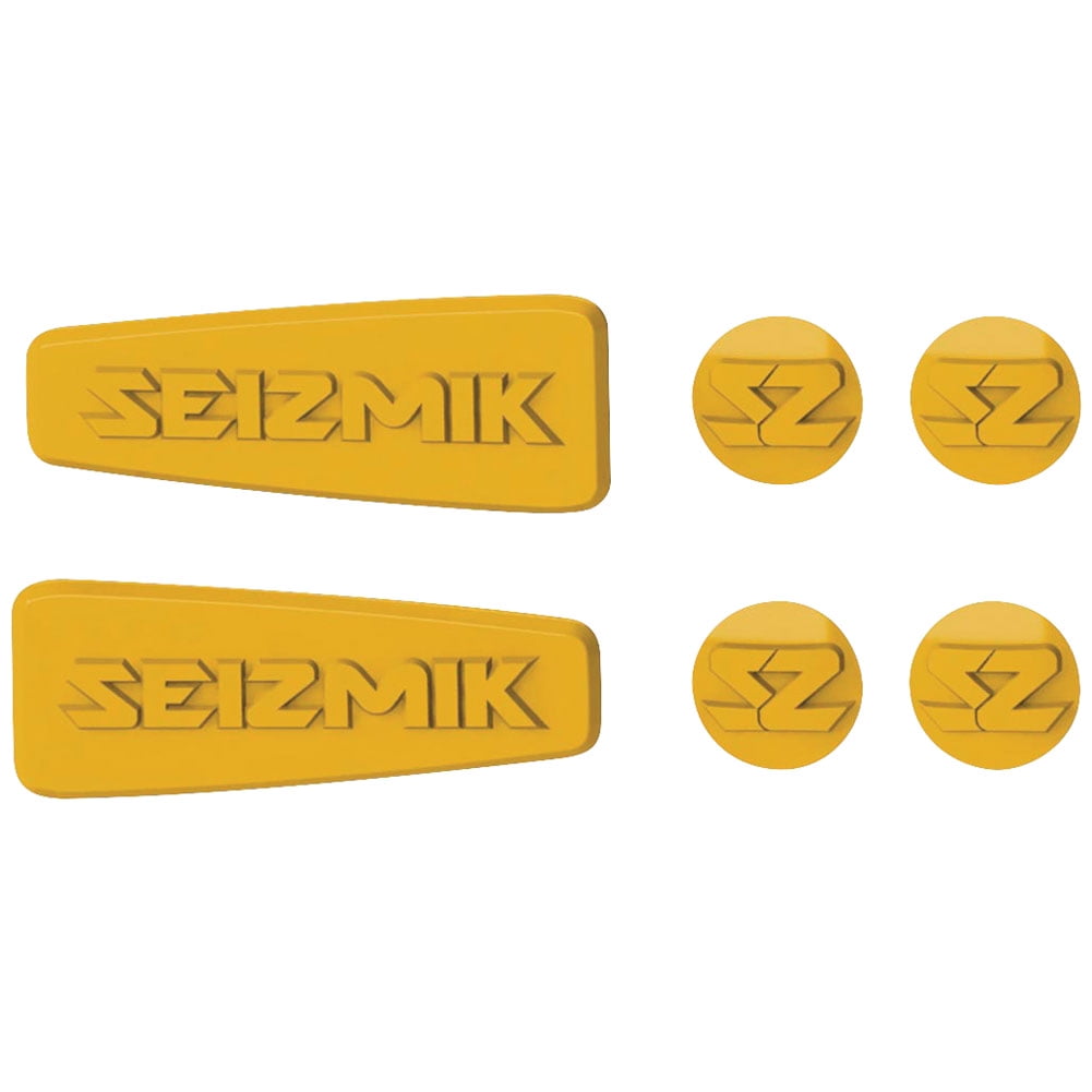 Seizmik Pursuit UTV Side View Mirrors Color Accent Kit Yellow