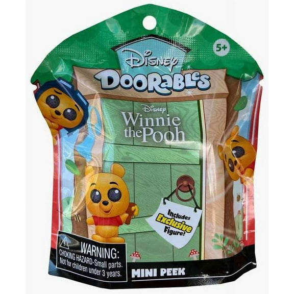 Disney Doorables Winnie The Pooh Flocked Figure Blind Bag