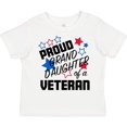 thumbnail image 3 of Inktastic Proud Granddaughter of a Veteran Veterans Day Girls Toddler T-Shirt, 3 of 5