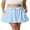 05-Sky Blue, variant on JWD Skirt for Women Boho High Waisted Ruffled Cute Casual Dressy Mini The Four Seasons Going Out Bloomer Skater Outfit Black L