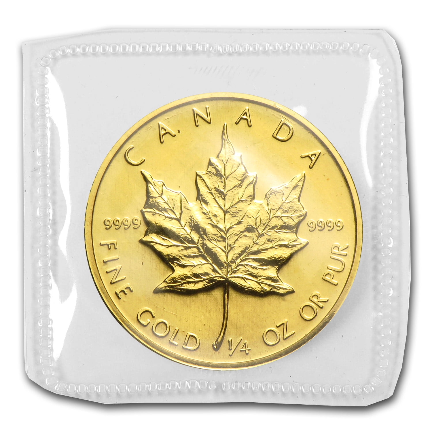 1982 Canada 1/4 oz Gold Maple Leaf BU