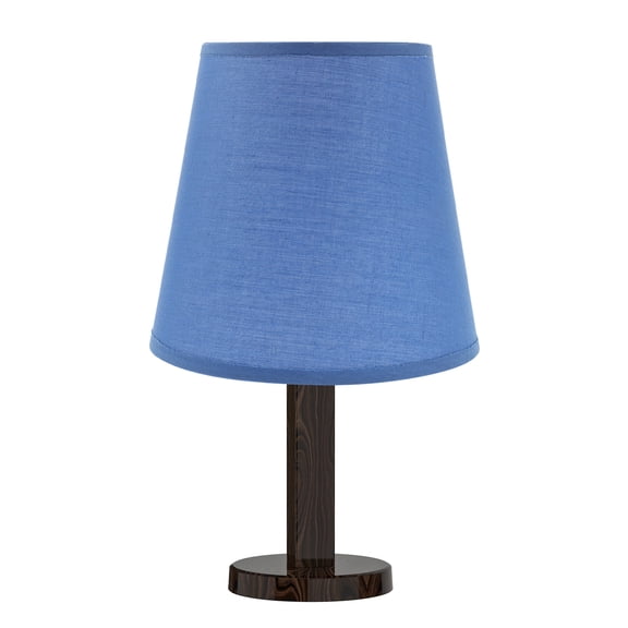 HONMEET Small Drum Lamp Shade Fabric Blue 1 PC