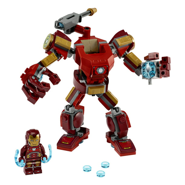 LEGO Avengers Iron Man Building Toy with Iron Man Mech and Minifigure (148 Pieces) - Walmart.com