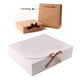 thumbnail image 5 of Caja de regalo de 5 uds., caja de recuerdo de papel para cumpleaños, cajas de embalaje de regalo de aniversario de fiesta con cinta, Kits de decoración para fiestas Blanco 16.5 x 16.5 x 8 cm Matsuzay HA005885-02, 5 of 6