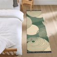 thumbnail image 3 of Yayeee Runner Rug for Bedroom 2'x6' Machine Washable Hallway Non Slip Mat, Beige Abstract, 3 of 8