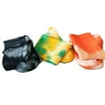 thumbnail image 3 of COUVER Women's Comfort Tie Dye Crew Socks, Yellow Green, Size 9-11, 2 Pairs, 3 of 8