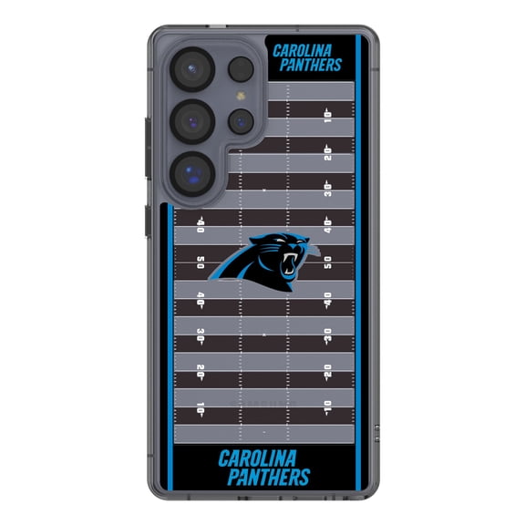 Carolina Panthers Galaxy Clear Field Design Case