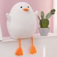 thumbnail image 5 of Juguete de peluche de pato, almohada de peluche de peluche lindo, juguete de peluche de pato blanco de peluche suave, animal de peluche divertido redondo grande, regalos para niñas, niños, mujeres, 3 TUNC Sencillez, 5 of 5