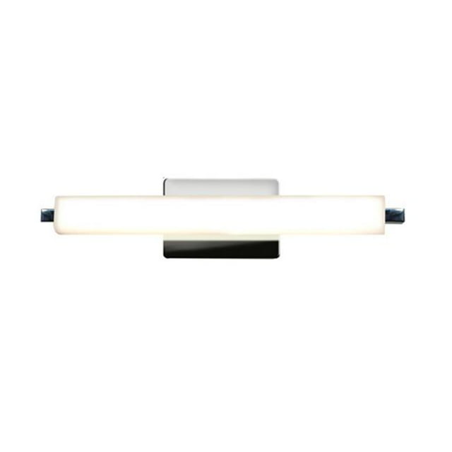 70035LEDD-CH-OPL 19 in. Chic LED Chrome Vanity Light Wall Light in 3000K, Glass - Opal