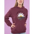 thumbnail image 2 of For A Reason Daisy Hoodie Women -Image by Shutterstock, Female x-Large, 2 of 4