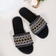 thumbnail image 5 of Amzcrzy Zapatos de mujer,Zapatos de mujer,Zapatillas de mujer, Pantuflas planas de estilo étnico a juego con colores casuales de moda de verano para mujer Sandalias Mujer Zapatillas De Casa, 5 of 6