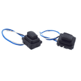 thumbnail image 1 of 3 Pair Front Door Smart Handle Small Button 82661-D3710 82651-D3710 for 2016-2020 Outside Puller Switch, 1 of 10