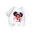 thumbnail image 2 of WOYY Big Girls Graphic T Shirt Cute Cartoon Short Sleeved T-Shirt Summer Casual Tshirt, 2 of 4