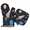 Multicolor 3, variant on CURLYOOT Strawberry Pattern Oven Mitts and Pot Holders Sets of 2, Non-Slip Washable Hot Pads and Oven Gloves for Kitchen Cooking Baking