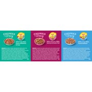 Meow Mix Savory Morsels Seafood Favorites Variety Pack, 2.75 oz Can (12 Pack)